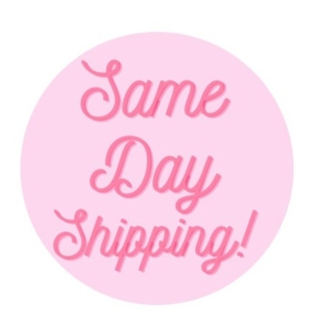 Pink Circular Sign